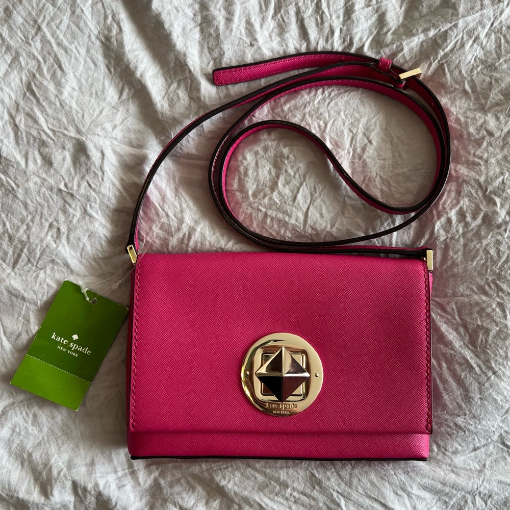 Kate Spade Sweetheart Pink Newbury Lane Sally Crossbody